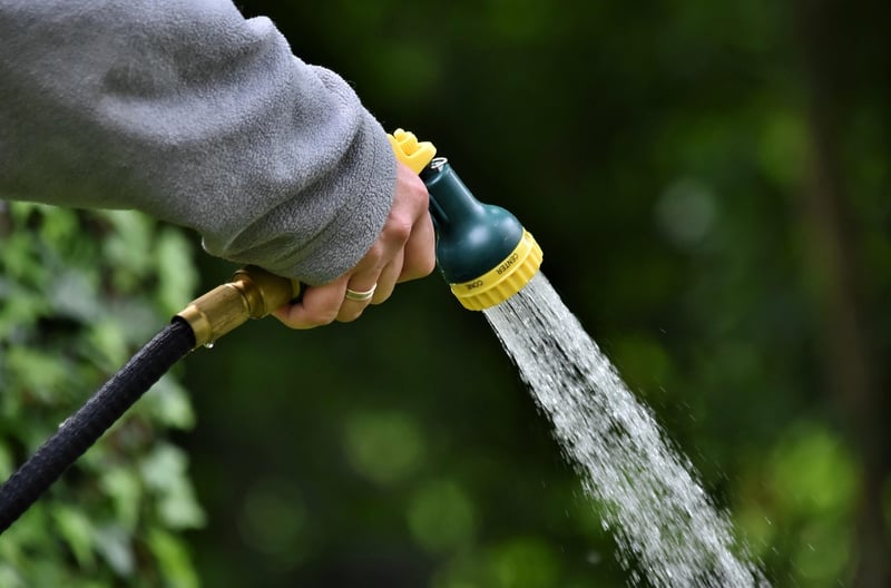 DIY Watering Can Fountain